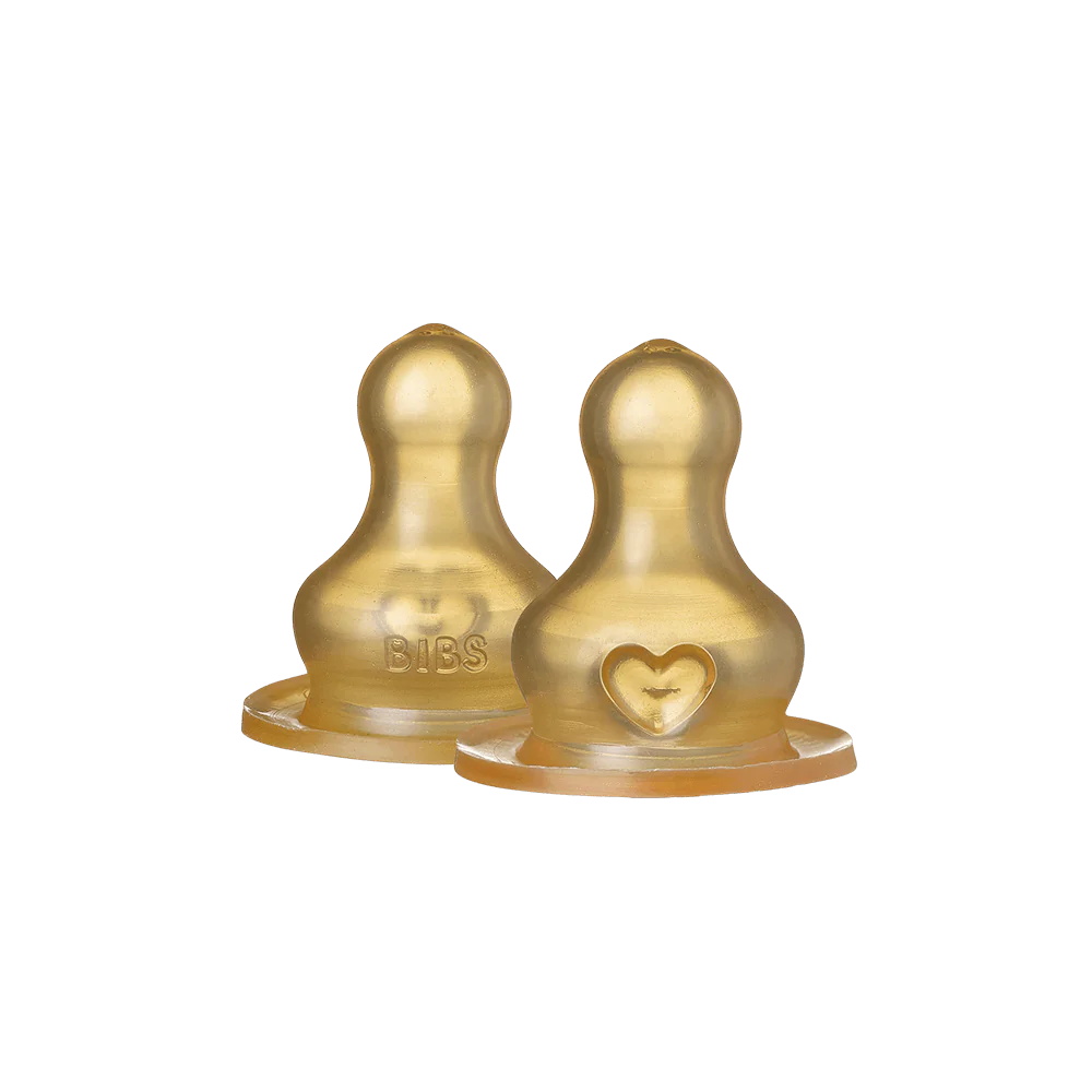 Bibs Sutteflaske Suttehoved 2-pak - Medium Flow