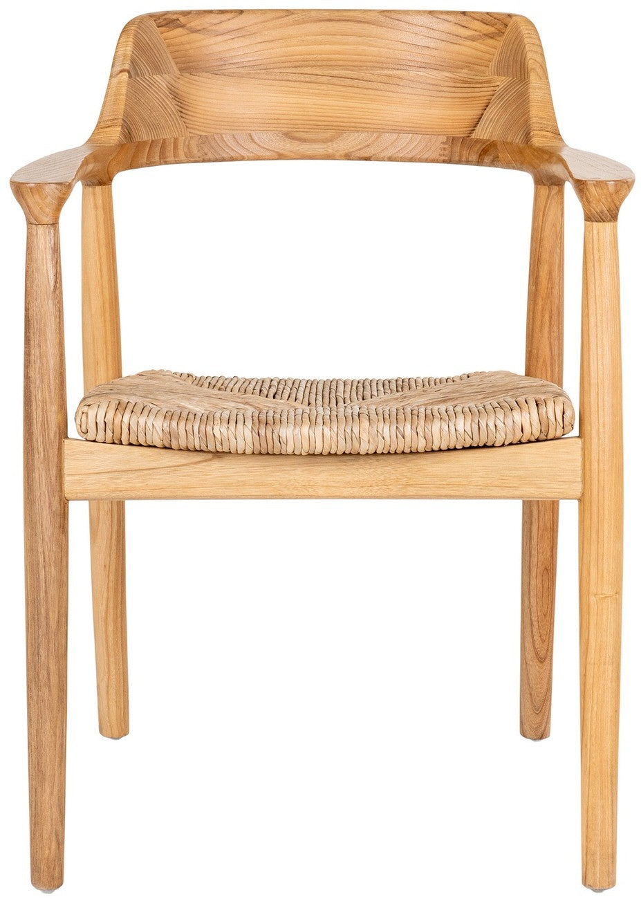 House Nordic Getafe Armstoel Sungkai Hout set van 2