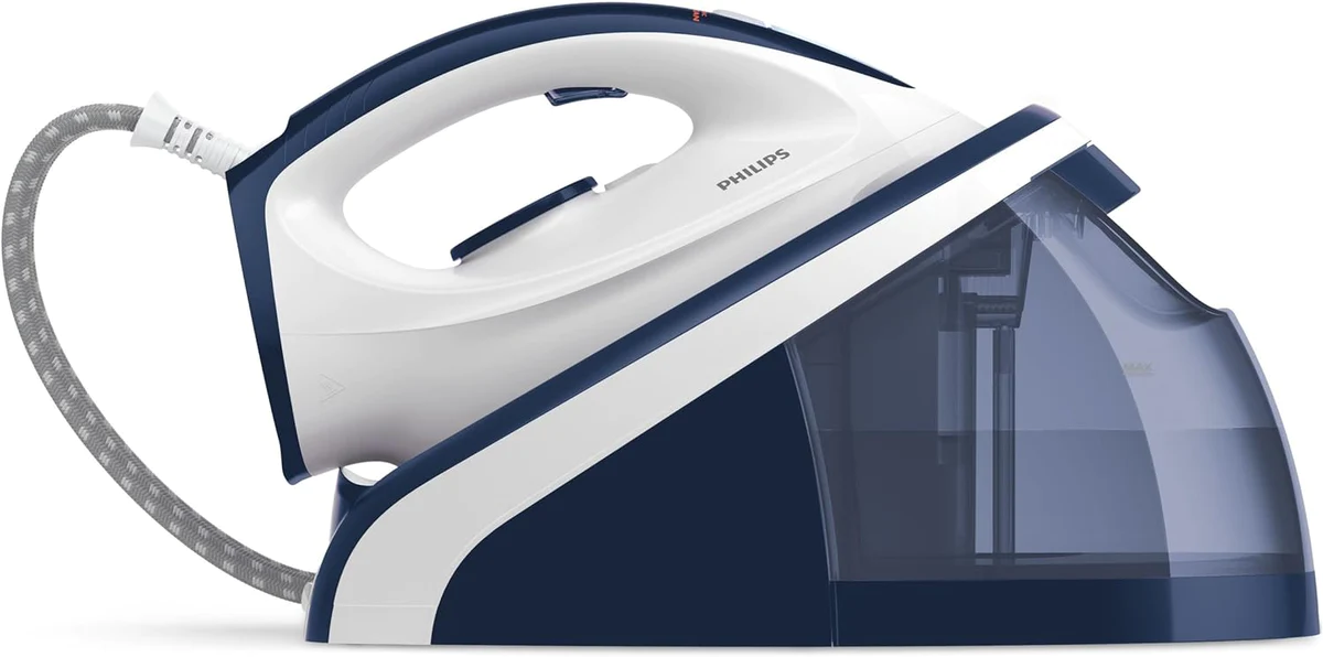 Centrale Vapeur de 1,1L 5 bars 2400W blanc bleu Philips