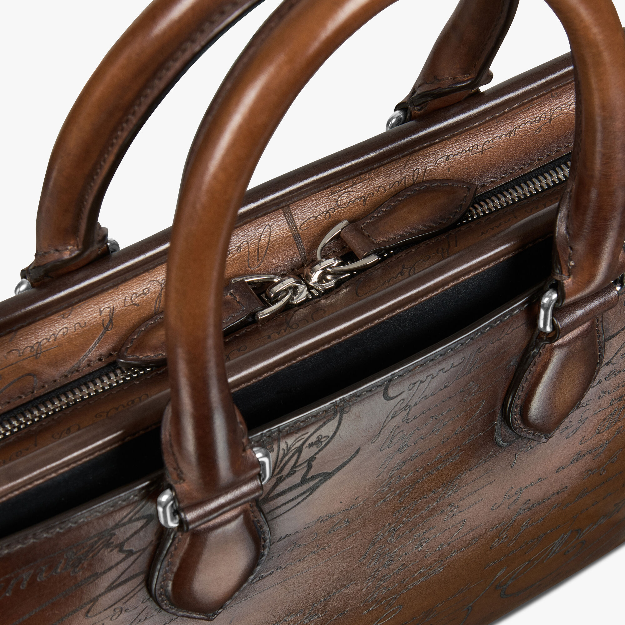 Cartable Un Jour Petit Modèle En Cuir Scritto