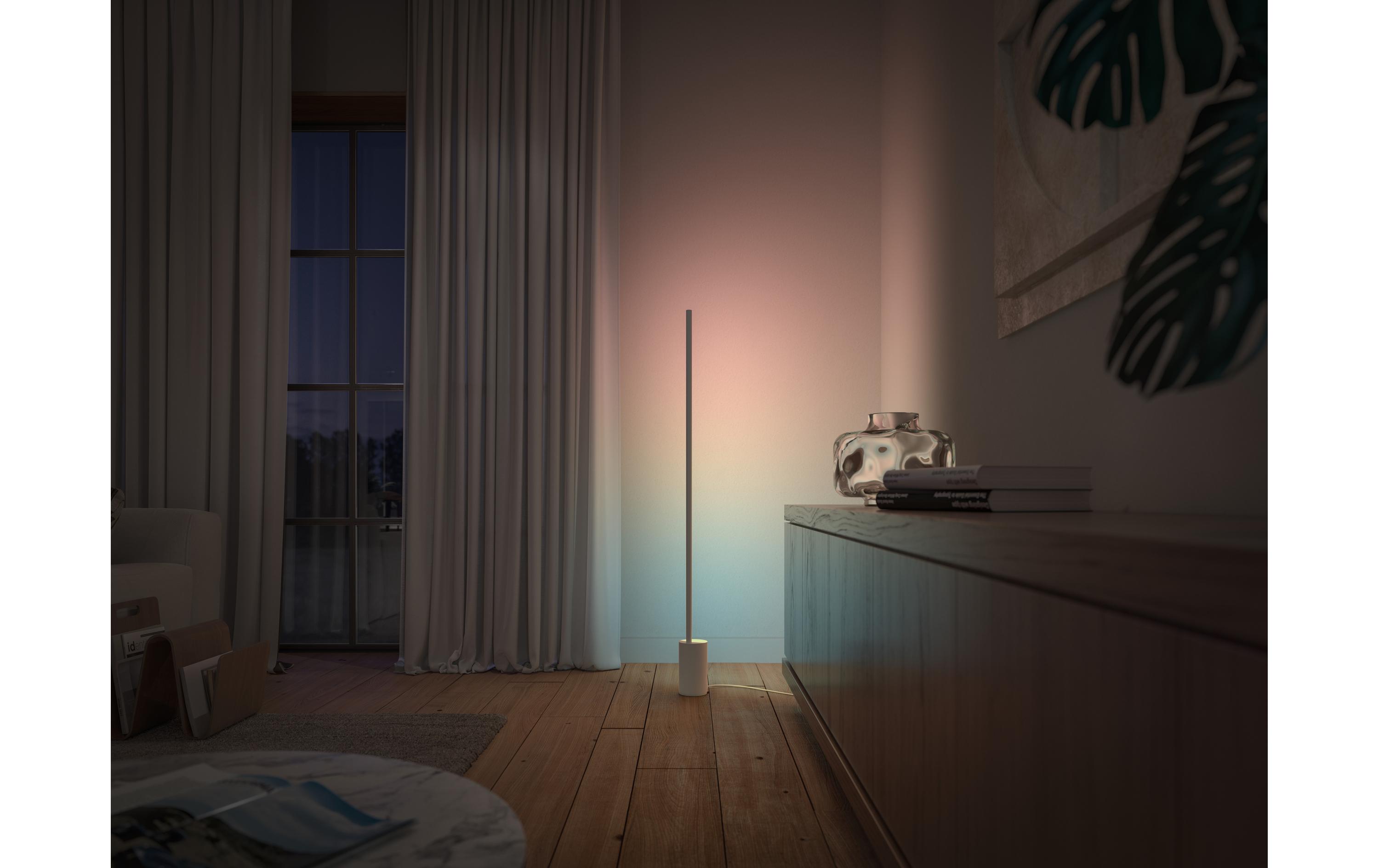 Gradient Signe Stehleuchte Weiss<br>Smarte Stehlampe