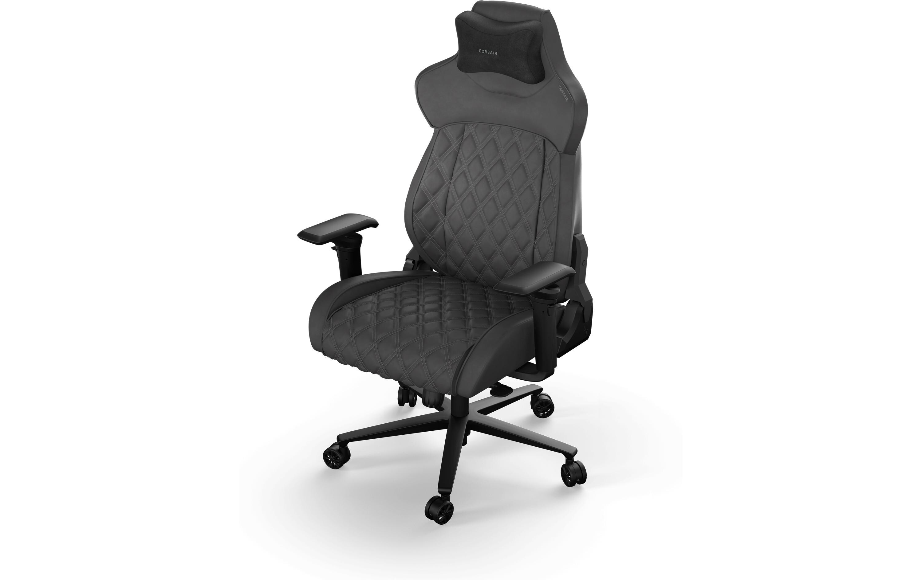 Gaming-Stuhl TC500 Luxe Shadow<br>Ergonomischer Racing-Gaming-Stuhl mit einer Belastbarkeit von bis zu 120 kg