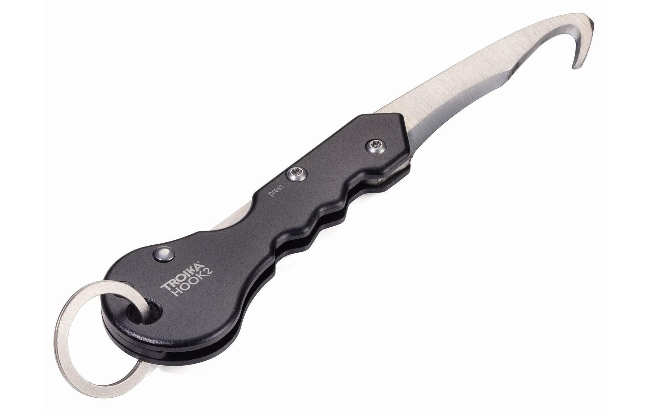 Schlüsselanhänger Hook 2Schlüsselanhänger mit Paketmesser