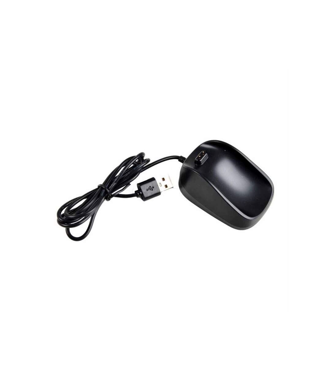 Paris Prix - Laisse Rétractable Chien lumière Led 19cm Noir