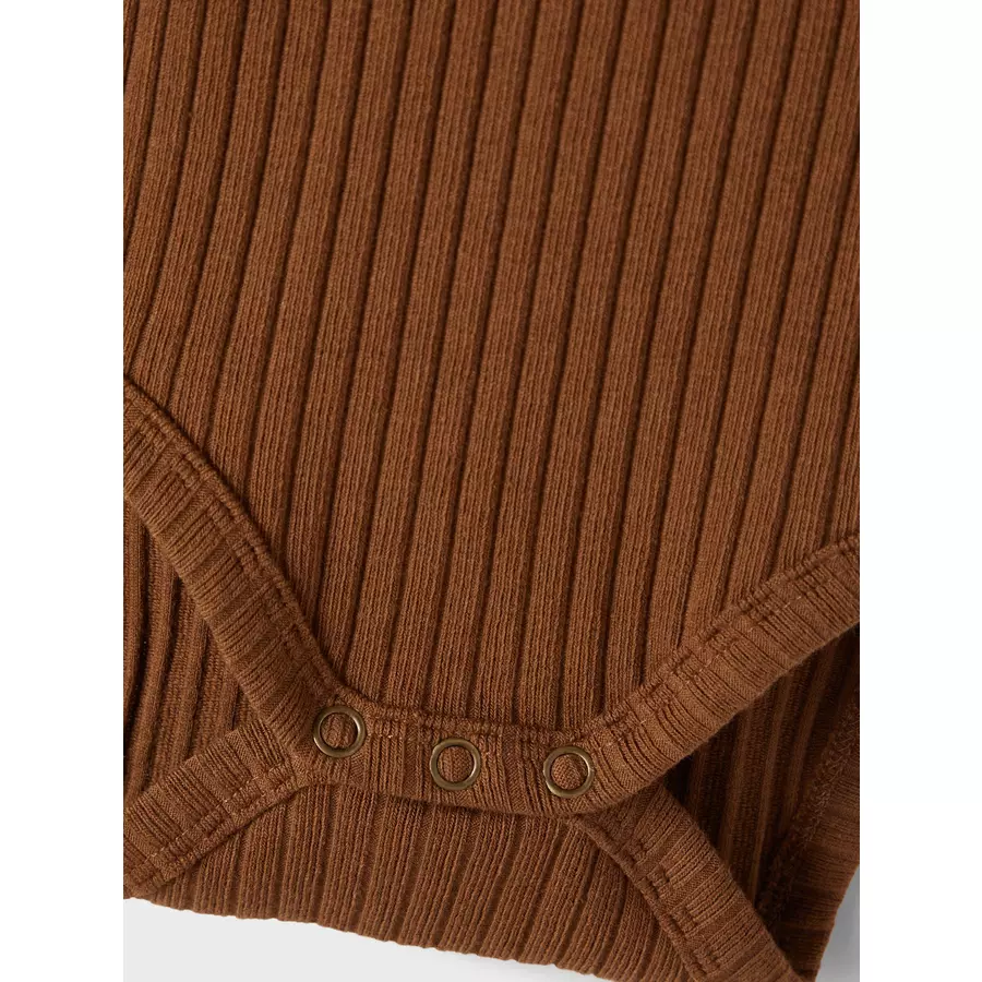 Lil'Atelier Langarmbody Nbnikar Cambridge Brown