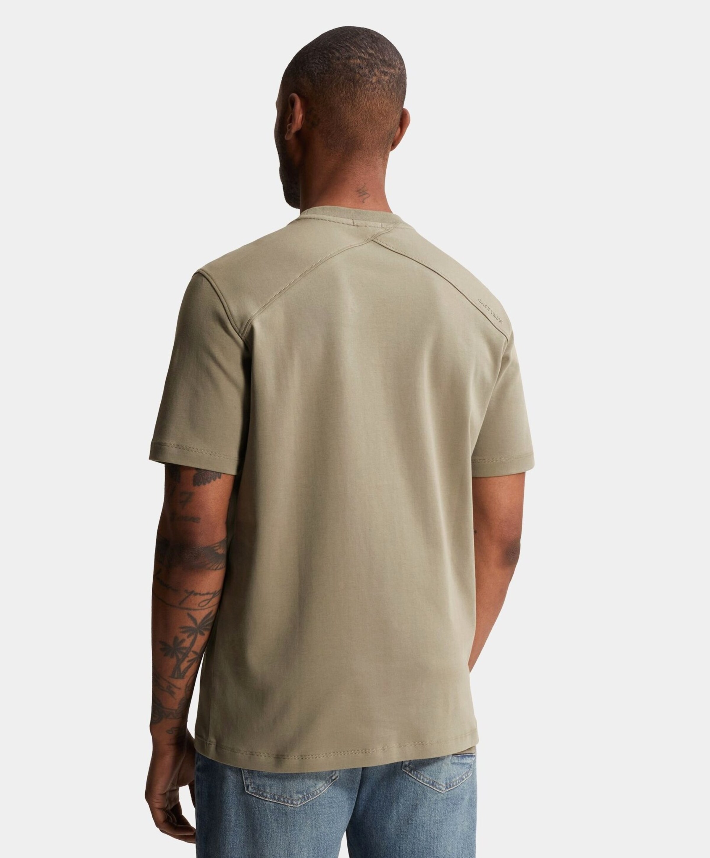 Cast Iron Heren T-shirt groen