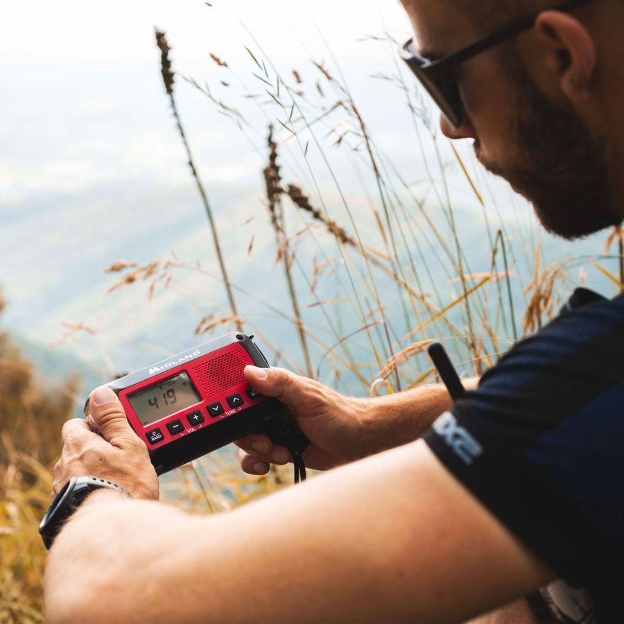 Midland - Nødradio & Powerbank ER250BT med Bluetooth