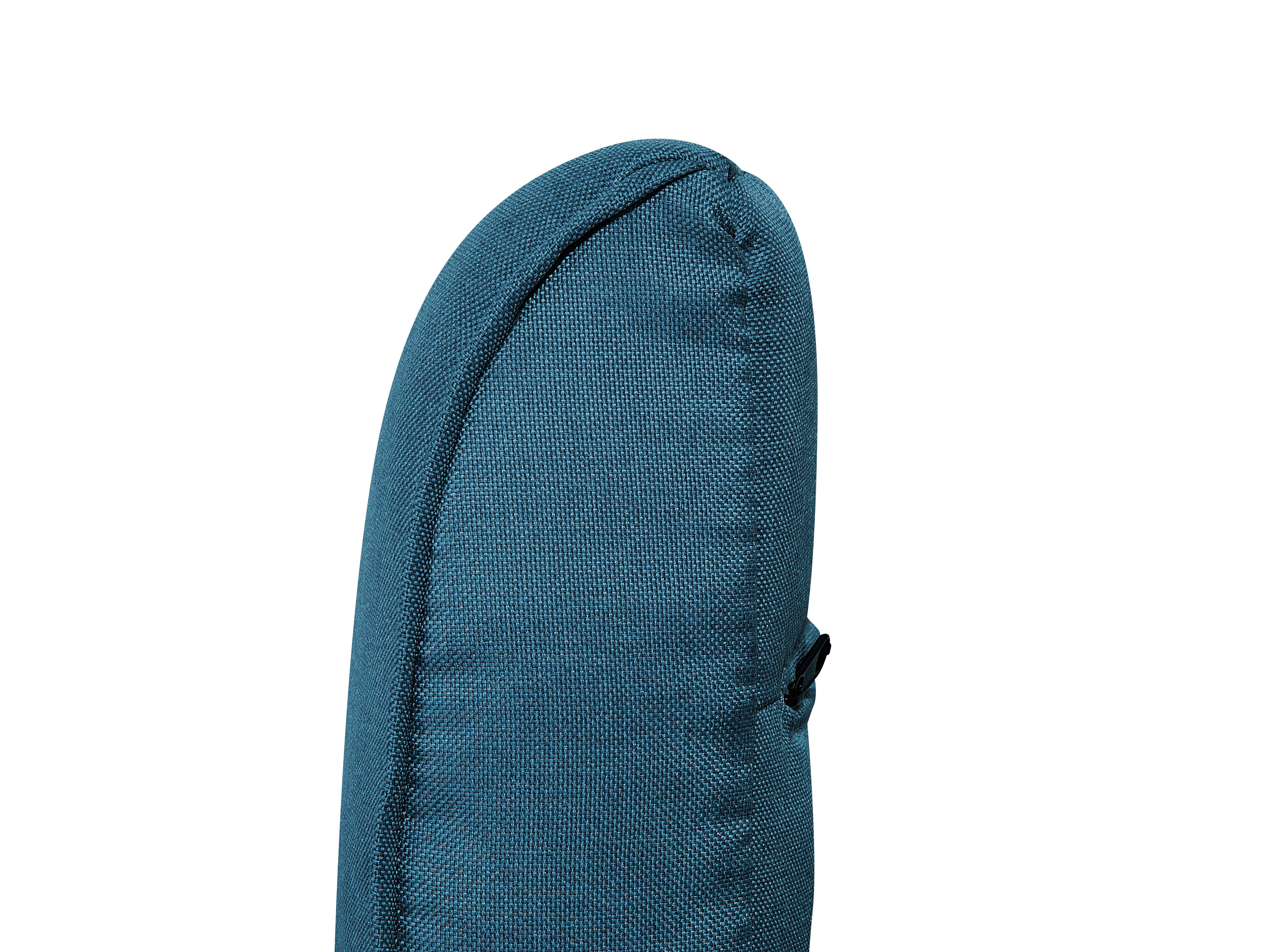 Slaapbank 3-zits ROXEN Stof Blauw