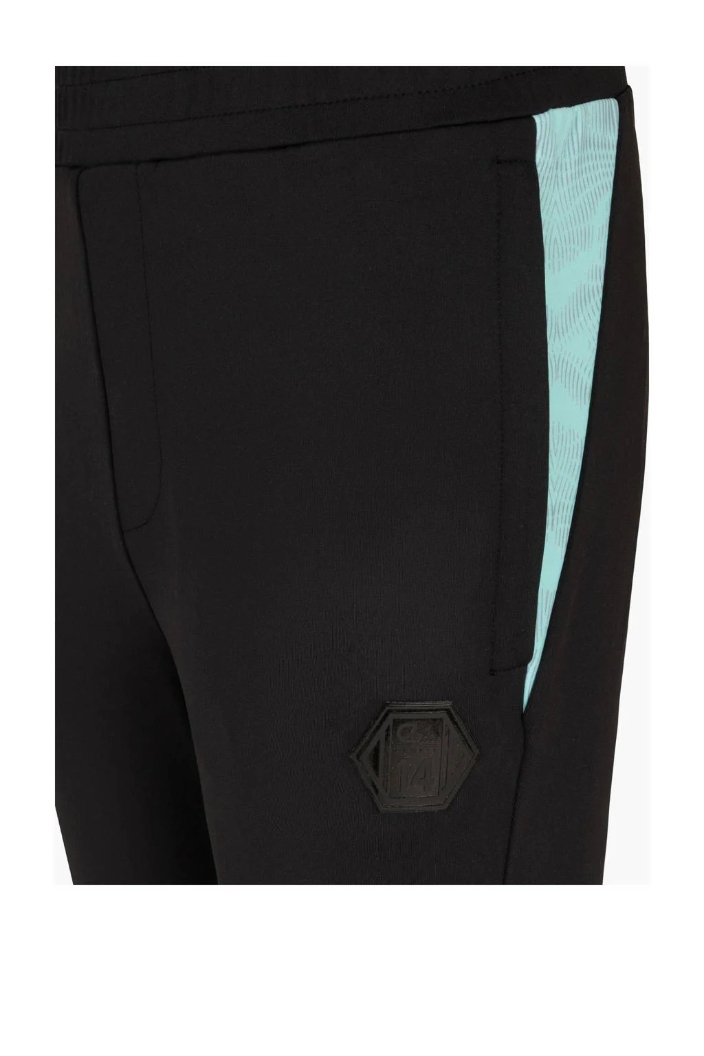 Cruyff sportbroek Mellitezwart/blauw