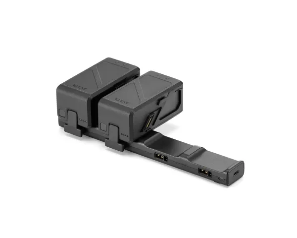 DJI Avata Fly More Kit - Batterioplader   batteri 2 x - Li-Ion - 2420 mAh - 35.71 Wh - 7C - 4 x batterier lader op - 4 output-stikforbindelser