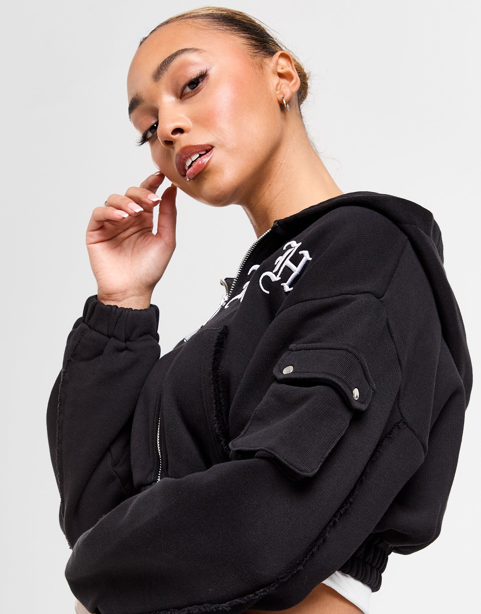 Hoodrich Sweat à Capuche Zippé Dusk Femme