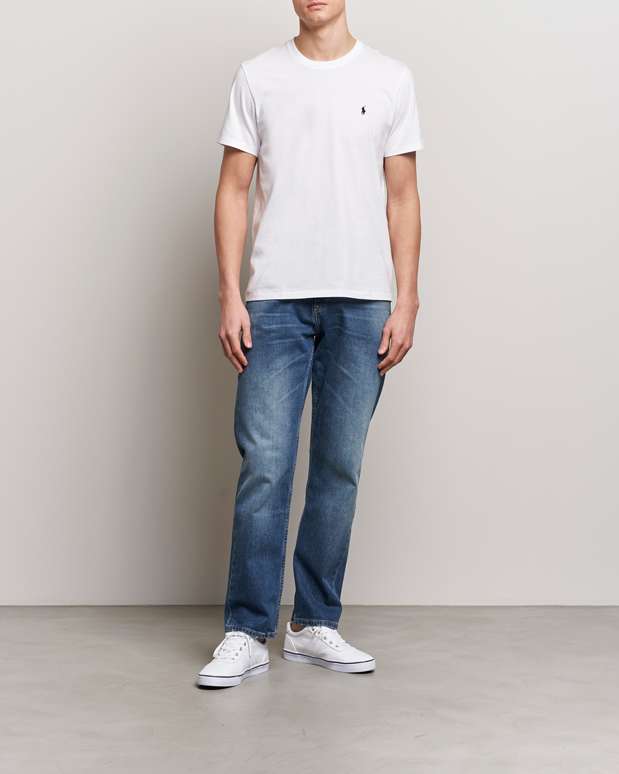 Polo Ralph Lauren Liquid Cotton Crew Neck T-Shirt White