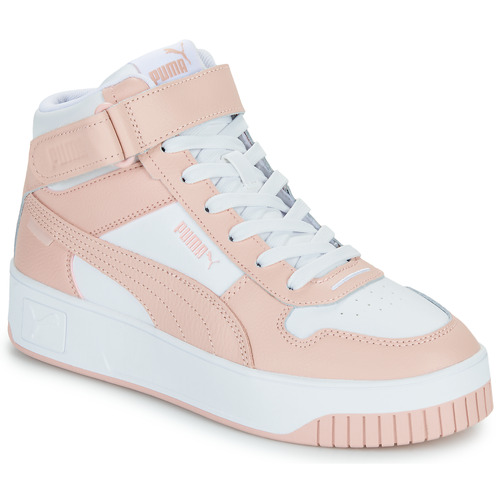 Puma - CARINA STREET MID - Blanc / Rose