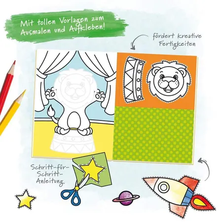 Trötsch Bastelbuch mit Bastelbögen