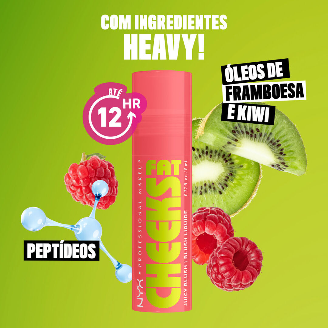 NYX Professional Makeup  Fat Cheeks - Blush Liquido