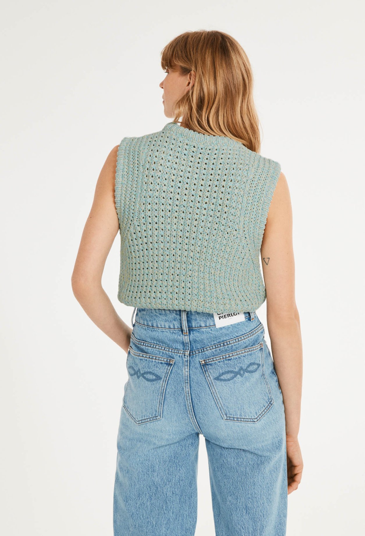 Pull sans manches
