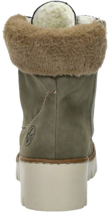Rieker Veterschoenen Hoog groen