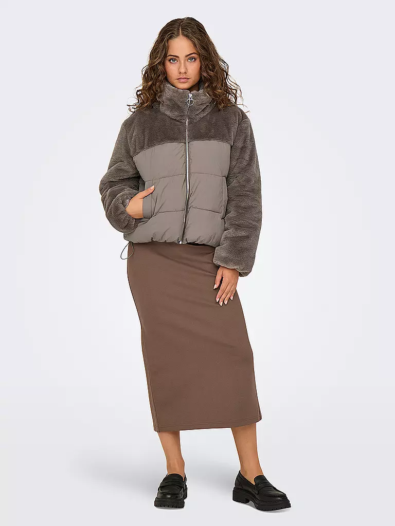 ONLY Steppjacke ONLWANJA braun