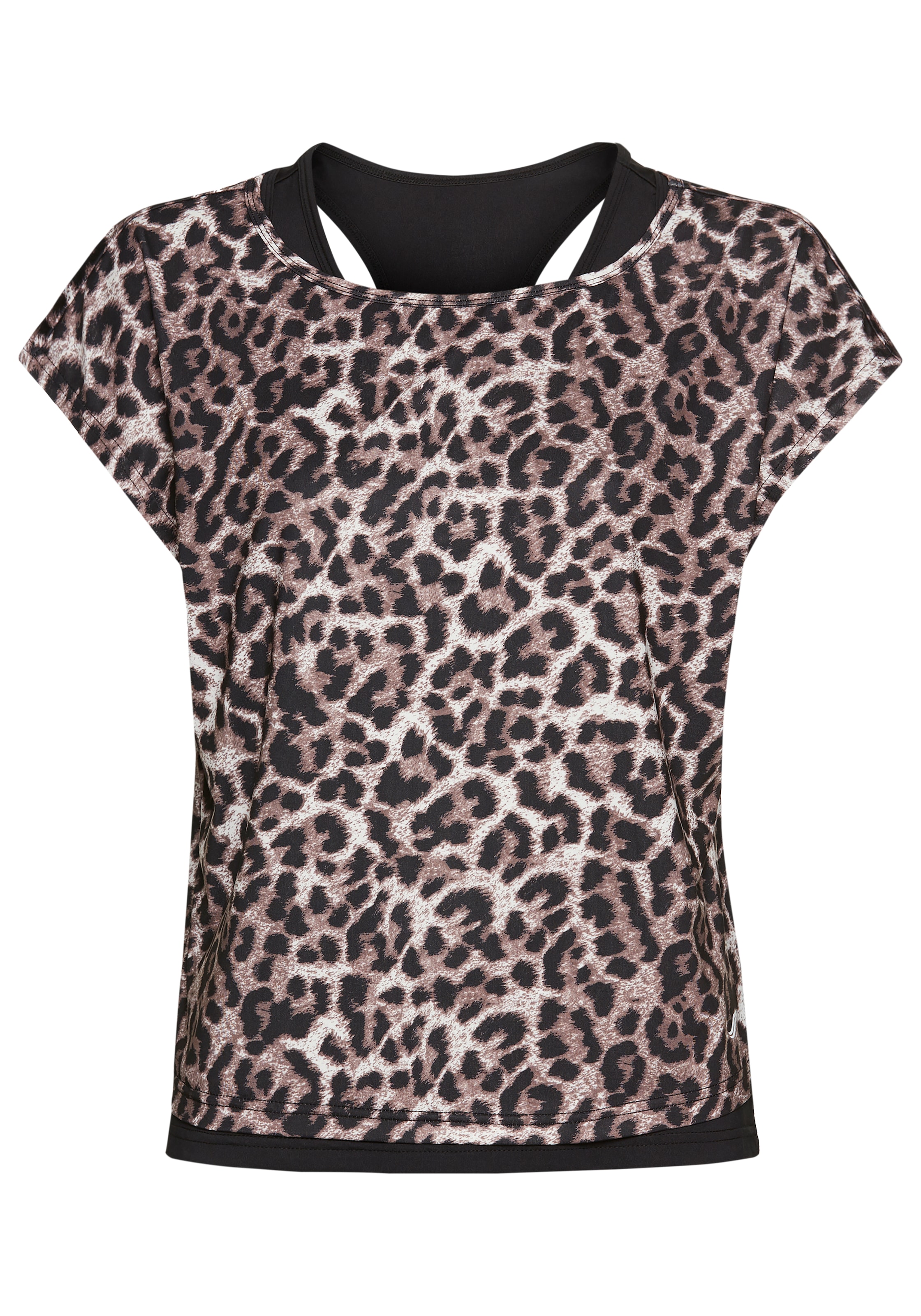 FAYN SPORTS Funktionsshirt Set, 2,  mit coolem Print und Top auch in grossen Grössen