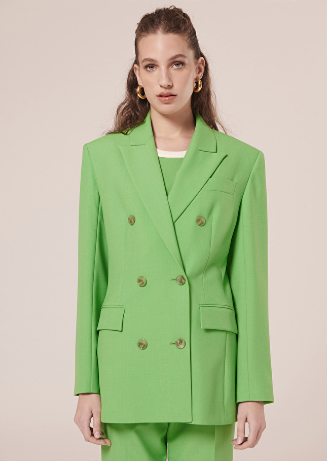 Veste Violaverte en laine froide