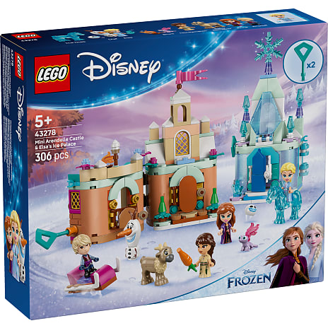 LEGO Disney Frost Arendal slot og Elsas ispalads 43278