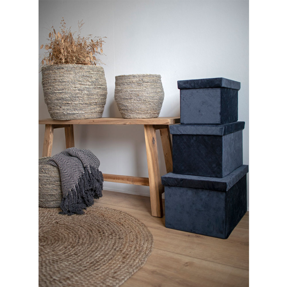 Houten bankje Jules medium Bruin