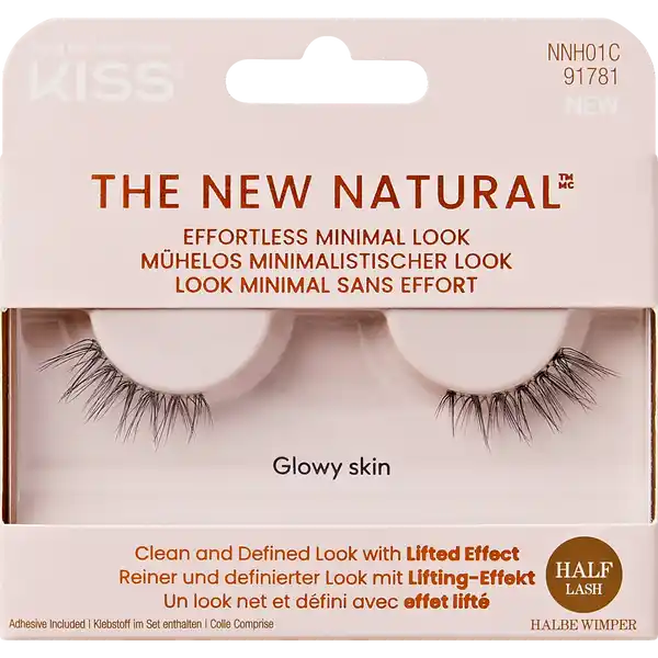 The New Natural Half Lash - Glowy Skin