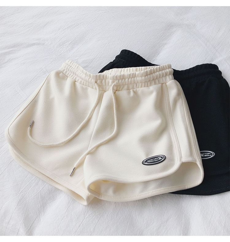 Acrius - Wijde joggingbroek met trekkoord in de taille