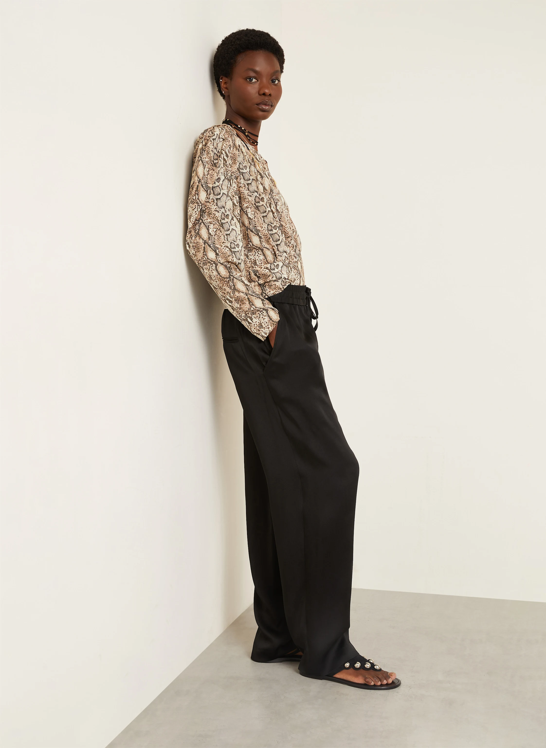 ISABEL MARANT Satinhose KENDRY
