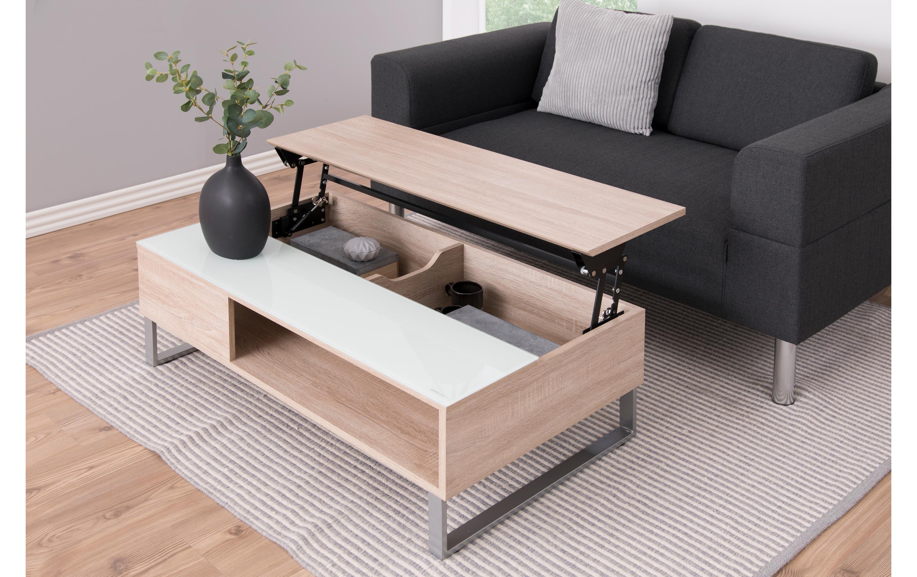 Couchtisch Azalea Grau/Nature<br>Wohnzimmertisch