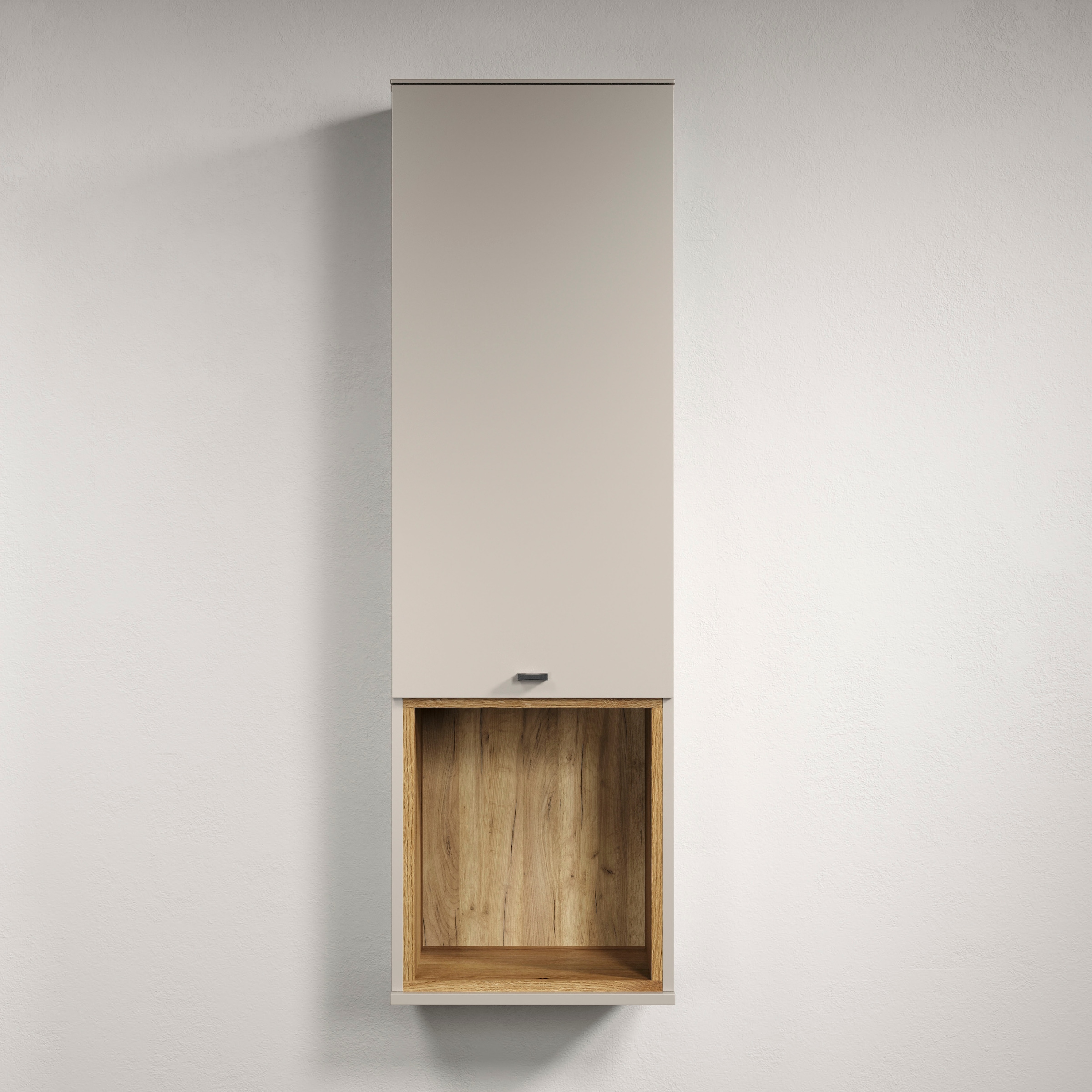 PLACES OF STYLE Hängevitrine »San Pedro« 1 Stk. tlg. Hängeschrank, 1 Tür, 1 Fach & Soft-Close - (B/T/H) 40/37/130 cm