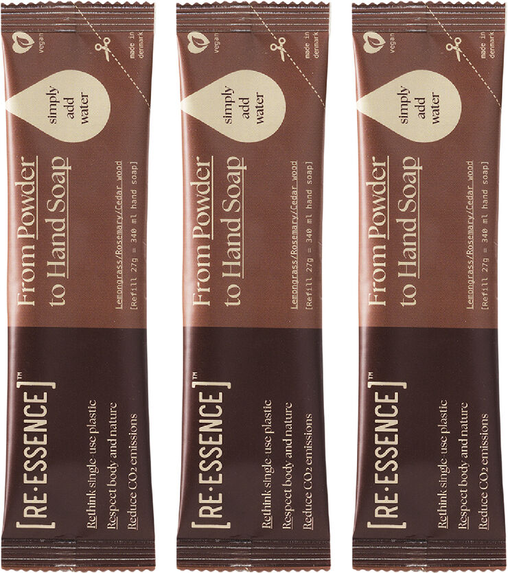 Re:Essence REFILL SÆT CITRONGRÆS / ROSMARIN / CEDERTRÆ