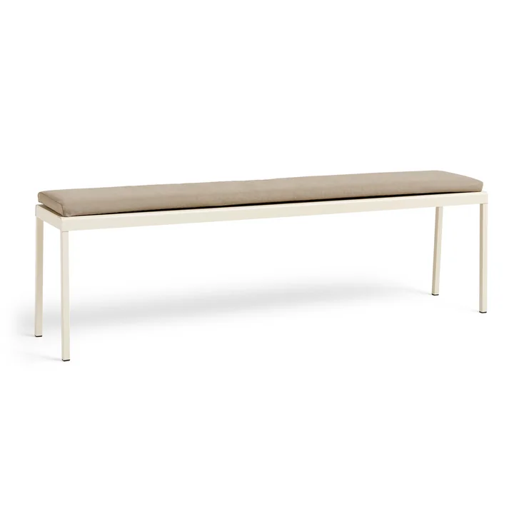 HAY - Balcony Bank Sitzkissen, 30,5 x 163,5 cm, black pepper