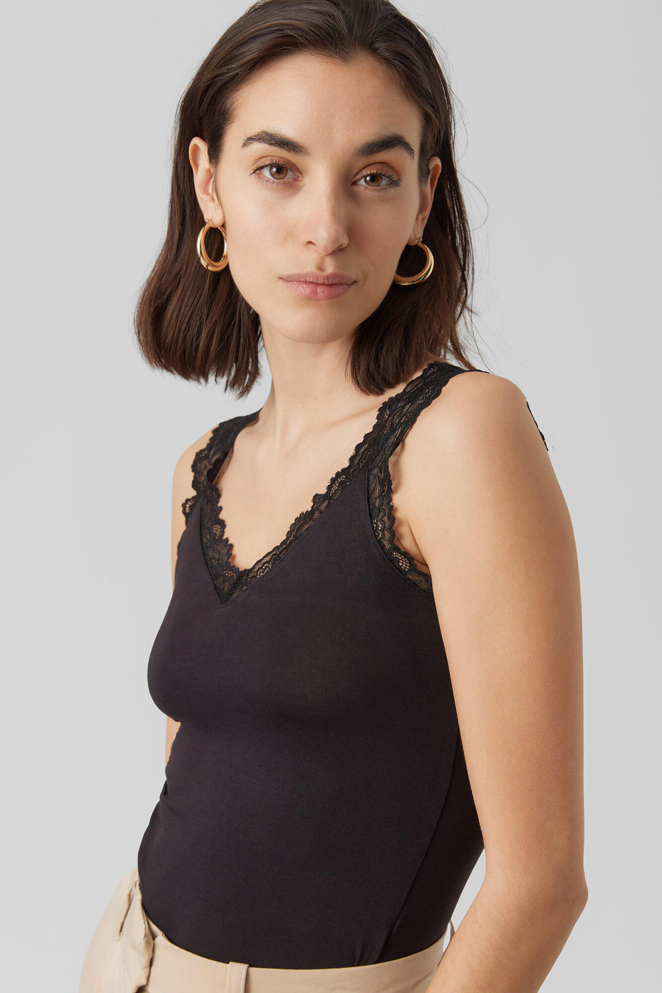 Top de renda - Preto