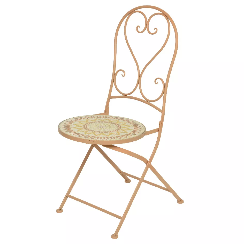 Chaise de bistro pliable Tavira Orange