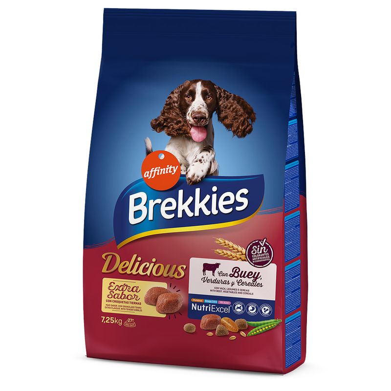 Brekkies Delicious bœuf