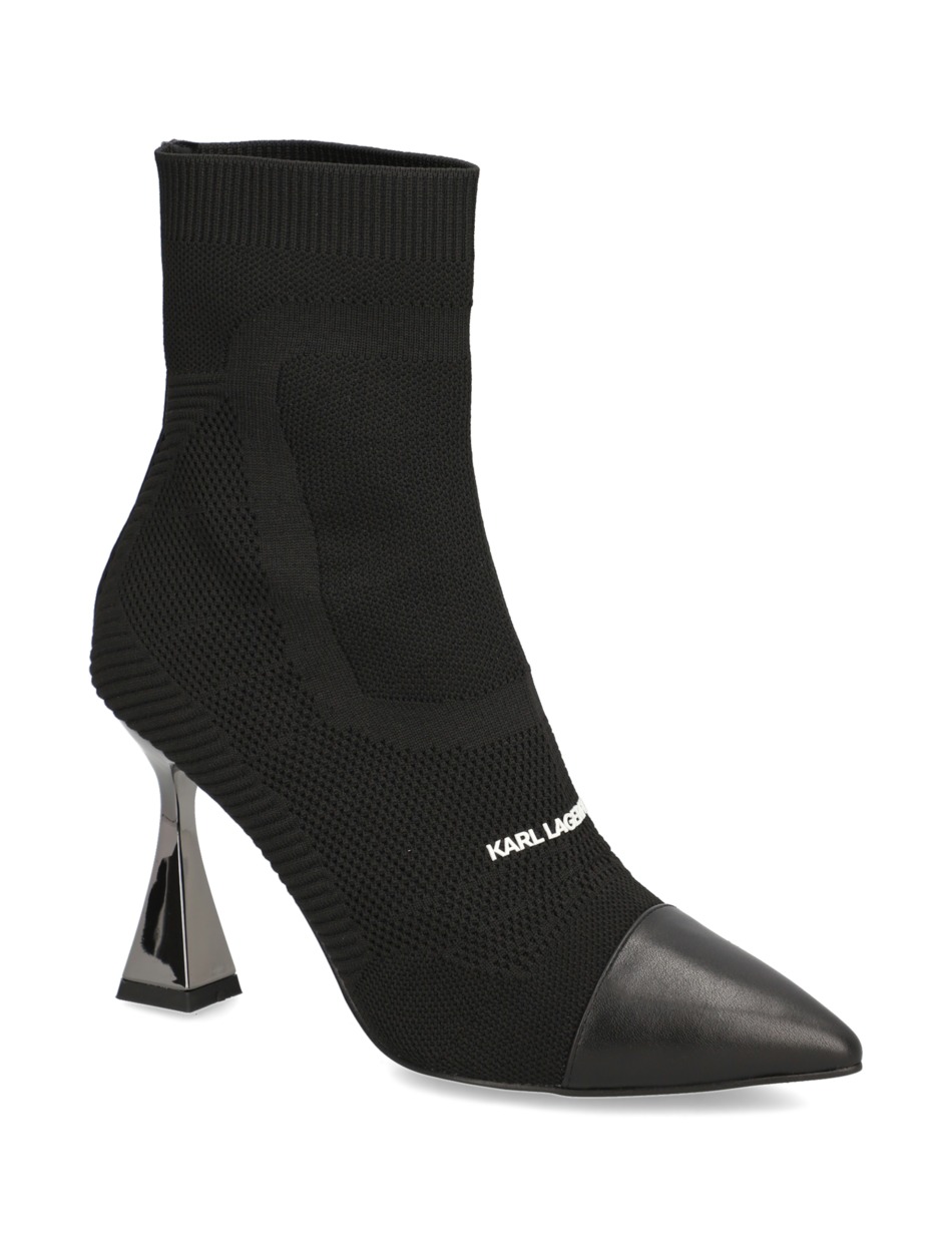 DEBUT Mix Knit Ankle Boot