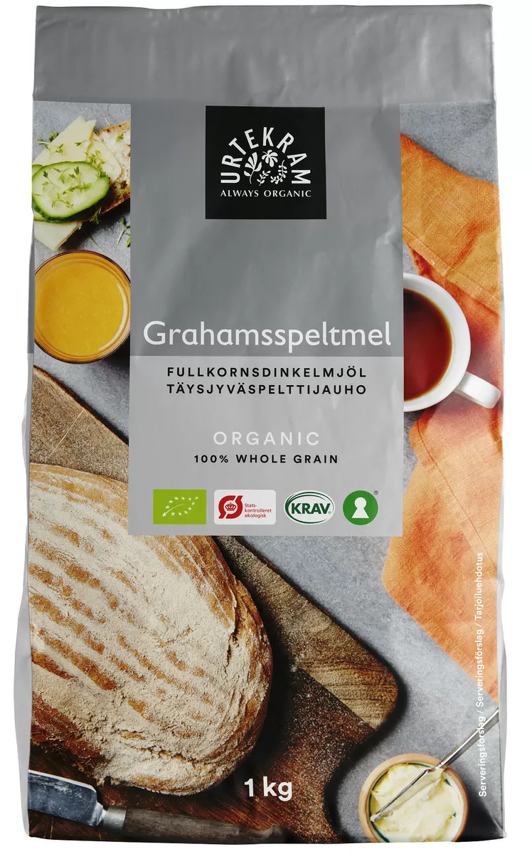 Urtekram Grahamsspeltmel Ø - 1 kg