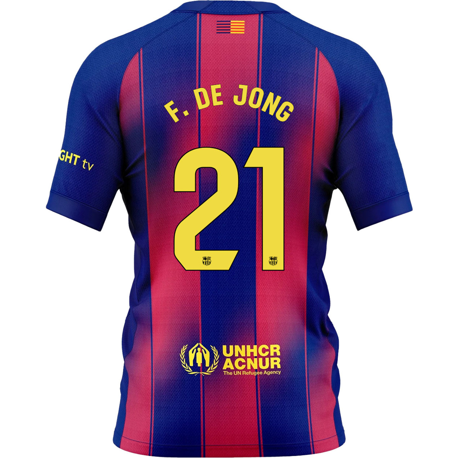 Nike FC Barcelona Thuis Shirt F. de Jong 21 Kids
