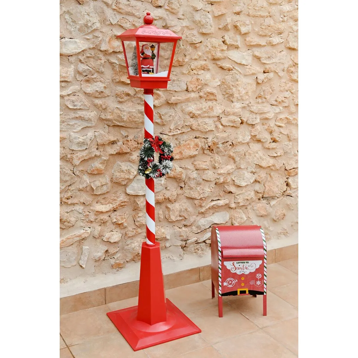 DKD Home Decor Boîte aux lettres Noël