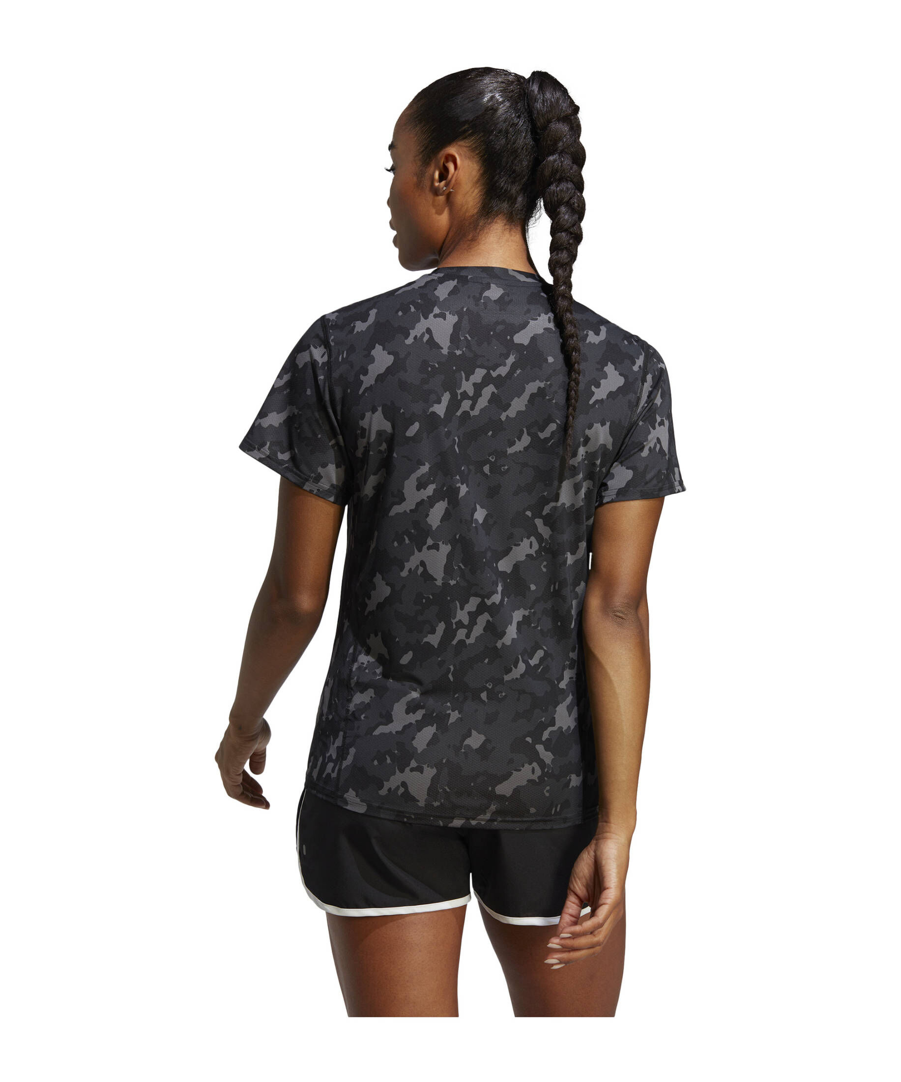 adidas Performance| Damen Laufshirt OWN THE RUN CAMO