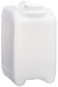 LOGO PLASTIC Kanister eckig P-E natur, 5 Liter