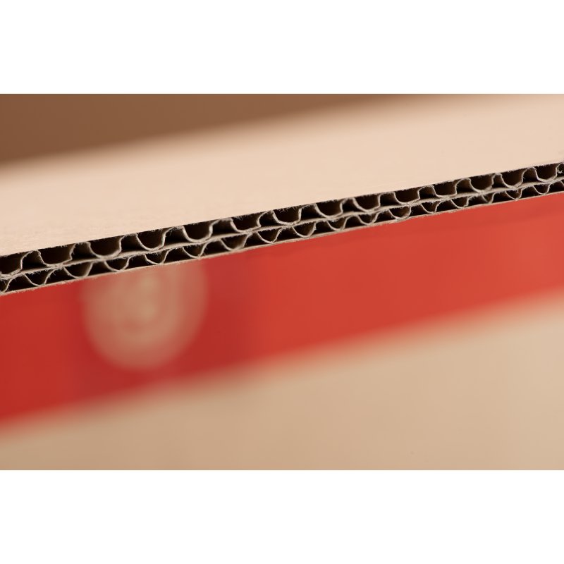 Caisse déménagement Bruneau kraft brun double cannelure L 55,5 x l 33 x H 30 cm