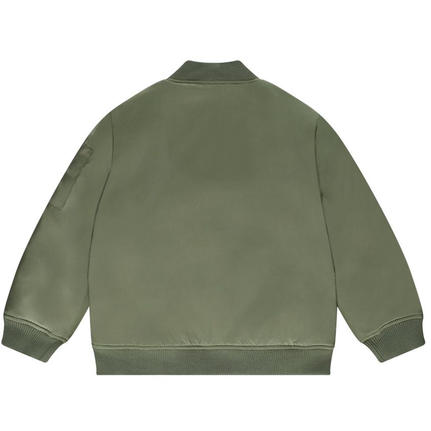 Blouson bomber à poches pour garçon - Kaki