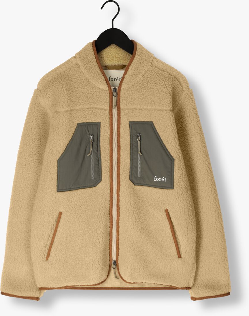 FOR\u00C9T beige for&eacute;t jack aurora sherpa jacket