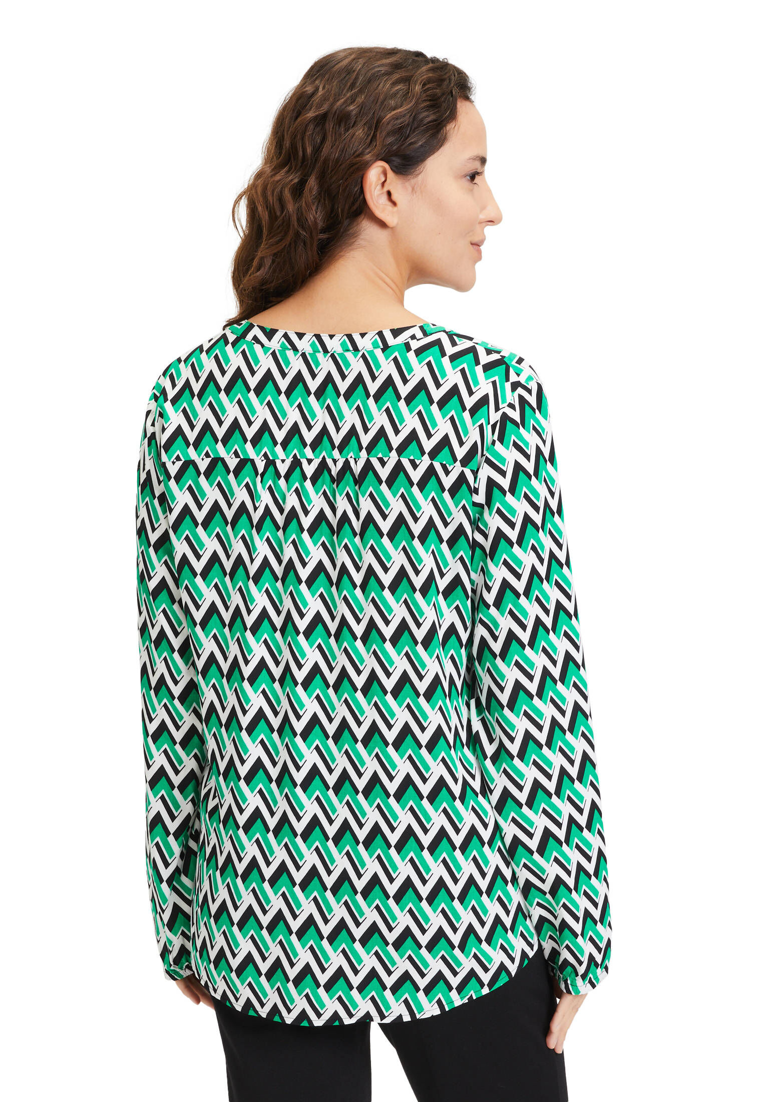 Betty Barclay| Damen Schlupfbluse mit Stehkragen