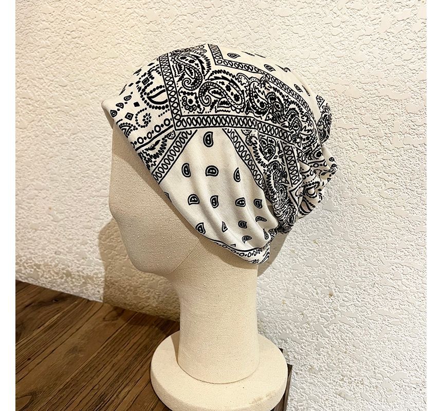Cap Station - Paisley Print Bandana