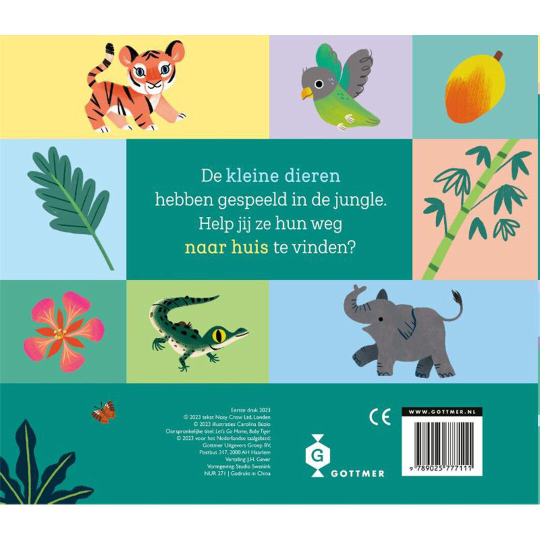 Gottmer schuifboekje kom je thuis, kleine tijger?