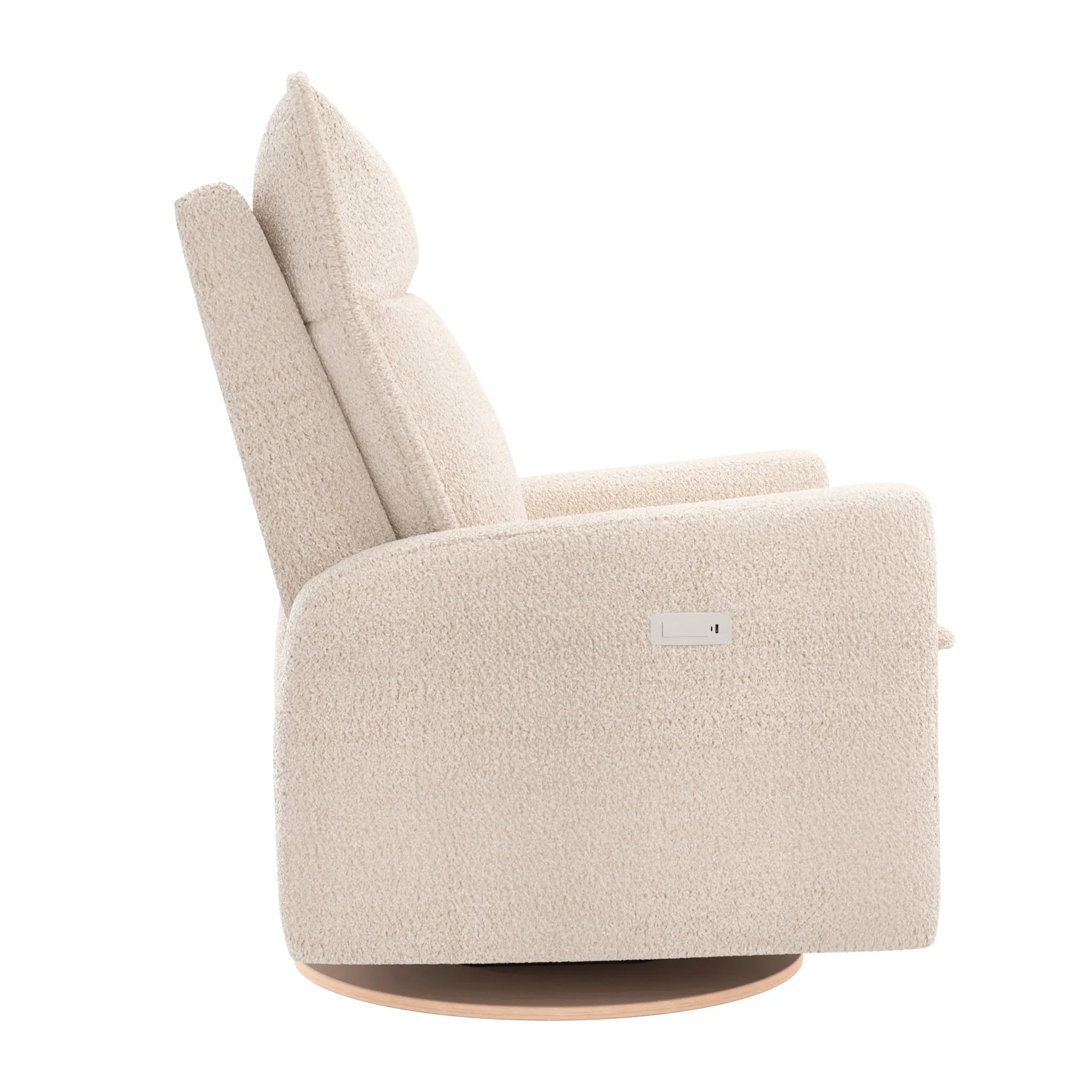 Jaymar BB Fauteuil Berçant et Pivotant Arya - Puppy Sand avec Mécanisme Électrique