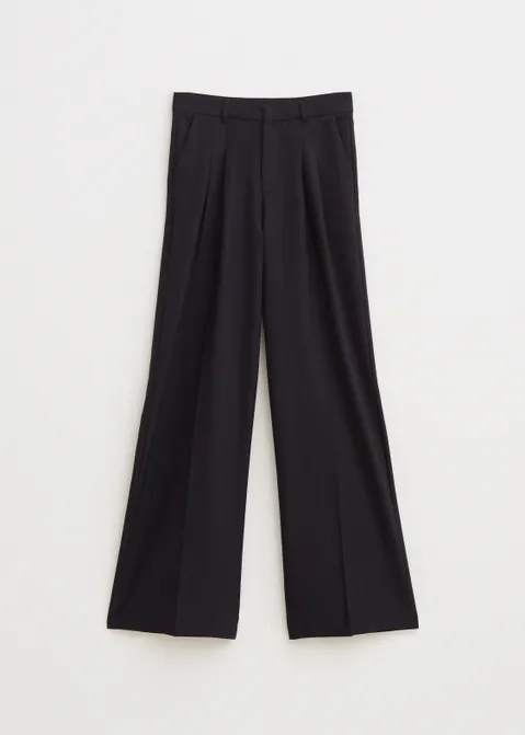 Wide leg pantalon blauw (BLW.D)